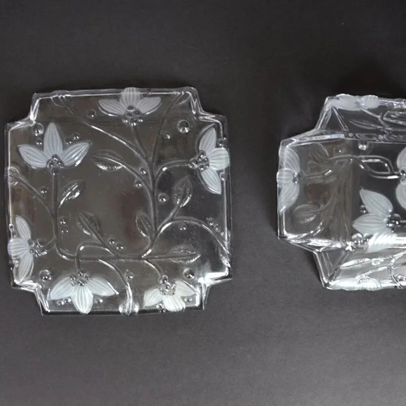 Fifth Ave Crystal Patterned bowl and plate set - Picture 5 of 6